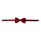 Dolce & Gabbana Red Satin Silk Adjustable Neck Men Bow Tie