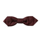 Dolce & Gabbana Red Silk Fantasy Adjustable Neck Men Bow Tie