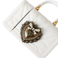 Dolce & Gabbana White Silicone Devotion Heart Cover Hand Bag Airpod Case