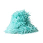Dolce & Gabbana Mint Green Acrylic Fur Womens Bucket Hat