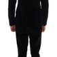 Dolce & Gabbana Elegant Black Slim Fit Three-Piece Suit