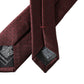 Dolce & Gabbana Maroon Dotted 100% Silk Adjustable Men Tie