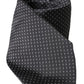 Dolce & Gabbana Black Polka Dot Silk Adjustable Men Tie