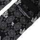 Dolce & Gabbana Black Patterned 100%Silk Adjustable Tie