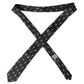 Dolce & Gabbana Black White Cross Silk Adjustable Tie