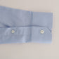 Cavalli Light Blue Cotton Dress Shirt