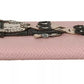 Dolce & Gabbana Chic Pink Leather Power Bank