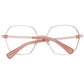 Max Mara Rose Gold Metal Glasses (Frames)