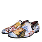 Dolce & Gabbana Multicolor Madonna Majolica Amalfi Men Loafers Shoes