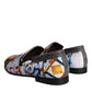 Dolce & Gabbana Multicolor Madonna Majolica Amalfi Men Loafers Shoes