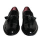 Dolce & Gabbana Black Calf Leather Loafer Mens Dress Shoes