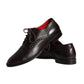 Dolce & Gabbana Brown Calfskin Leather Lace Up Oxford Shoes