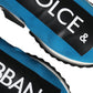 Dolce & Gabbana Blue Logo Low Top Sorrento Sneakers Shoes