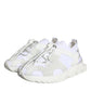 Dolce & Gabbana Beige White Logo Sorrento Mens Sneakers Shoes