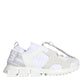 Dolce & Gabbana Beige White Logo Sorrento Mens Sneakers Shoes