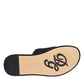 Dolce & Gabbana Black Monochrome Braided Raffia Slides Shoes