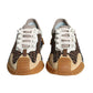 Dolce & Gabbana Multicolor NS1 Fabric Low Top Sneakers Shoes