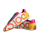 Dolce & Gabbana Multicolor Leather Logo Casual Sneakers Shoes