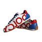 Dolce & Gabbana Multicolor Leather Logo Casual Sneakers Shoes