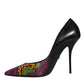 Dolce & Gabbana Multicolor Exotic Leather Heels Pumps Shoes