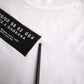 Dolce & Gabbana White Cotton DG Applique Men Casual T-shirt