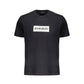 Napapijri Black Cotton T-Shirt