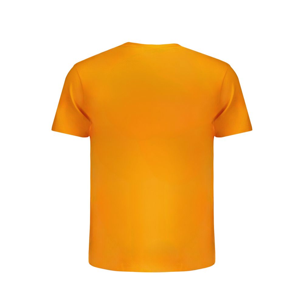 Napapijri Orange Cotton T-Shirt