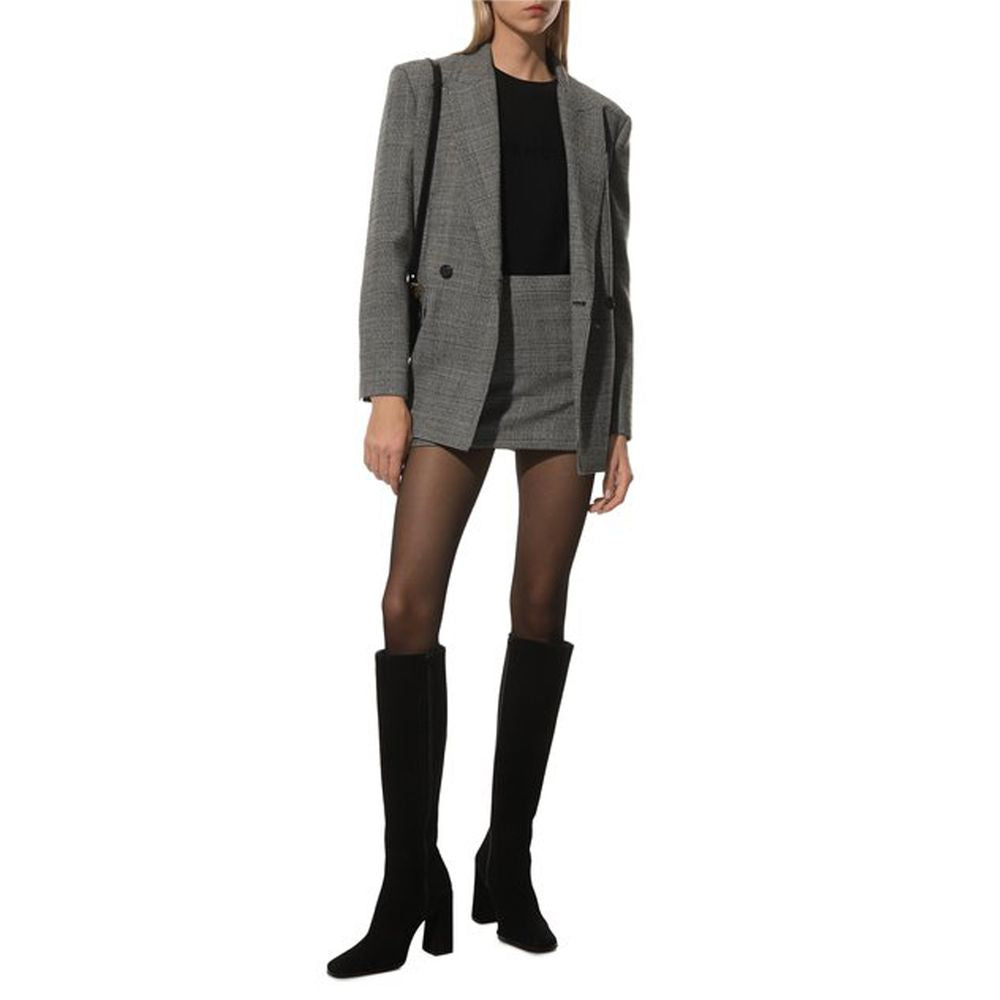 PINKO Black Wool Suits & Blazer