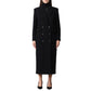 PINKO Black Wool Jackets & Coat