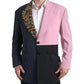 Dolce & Gabbana Multicolor Patchwork Single Breasted Blazer