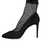 Dolce & Gabbana Black Tulle Stretch Ankle Boots Pumps Shoes