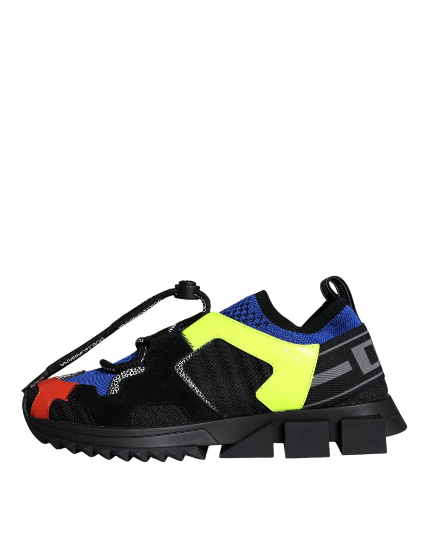 Dolce & Gabbana Multicolor Mesh Sorrento Trekking Sneakers Shoes