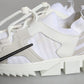 Dolce & Gabbana White Mesh Sorrento Trekking Sneakers Shoes