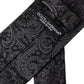 Dolce & Gabbana Gray Patterned 100% Silk Adjustable Men Tie