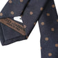 Dolce & Gabbana Black Dotted Fantasy Silk Adjustable Men Tie