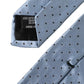 Dolce & Gabbana Light Blue Polka Dot Silk Adjustable Men Tie