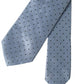 Dolce & Gabbana Light Blue Polka Dot Silk Adjustable Men Tie