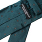 Dolce & Gabbana Green Patterned Silk Adjustable Men Tie