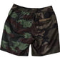 Dolce & Gabbana Multicolor Camouflage Patchwork Beachwear Shorts Swimwear