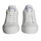 Dolce & Gabbana White Calfskin Leather Miami Low Top Sneakers Shoes