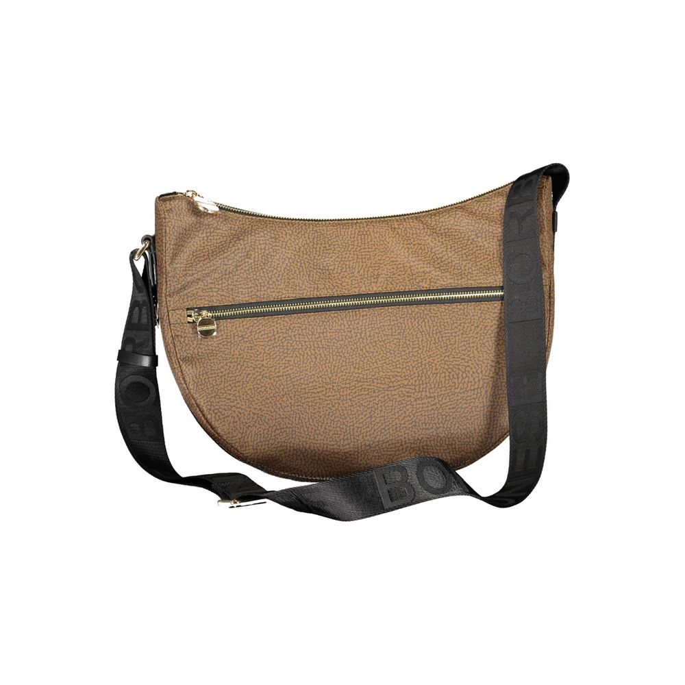 Borbonese Brown Polyester Handbag