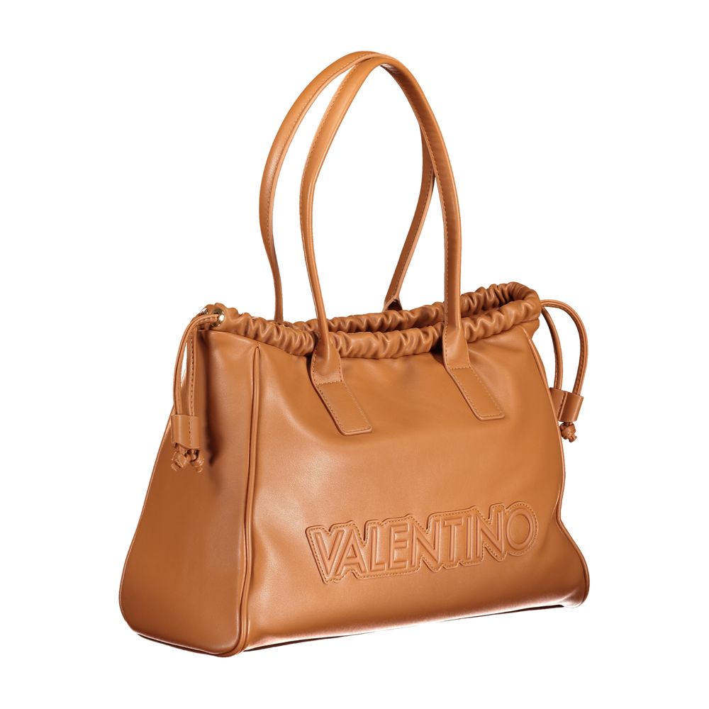 Valentino Bags Brown Polyethylene Handbag