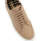 Burberry Beige Leather Sneaker