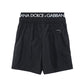 Dolce & Gabbana Black Polyester Swimwear