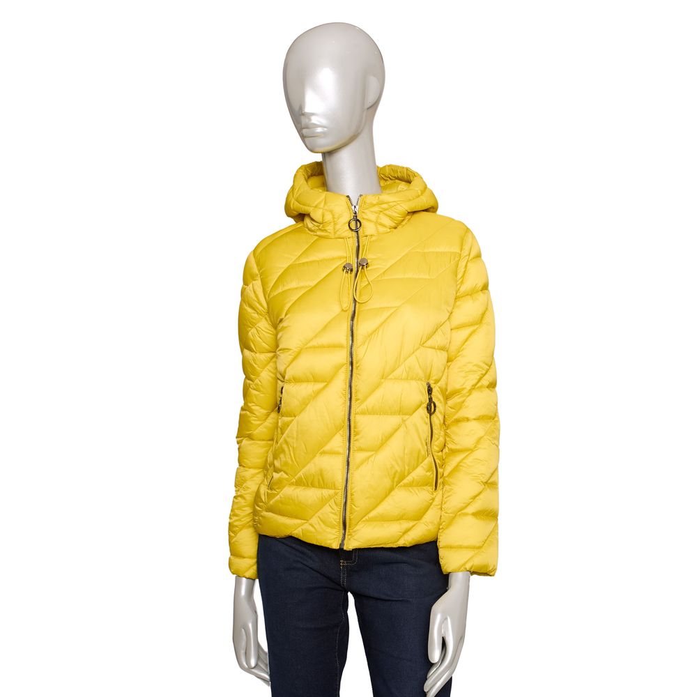 Baldinini Trend Yellow Polyester Jackets & Coat