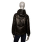 Baldinini Trend Black Polyester Jackets & Coat