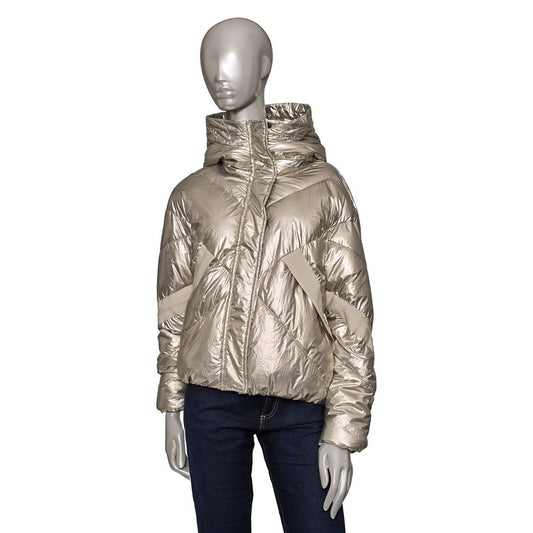 Baldinini Trend Silver Polyester Jackets & Coat