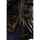 Baldinini Trend Black Polyester Jackets & Coat