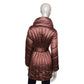 Baldinini Trend Burgundy Polyester Jackets & Coat