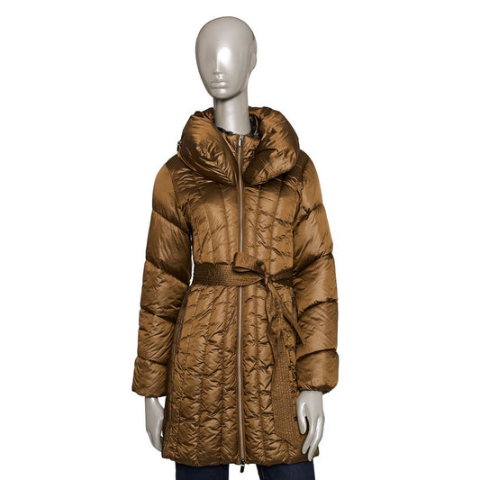 Baldinini Trend Brown Polyester Jackets & Coat